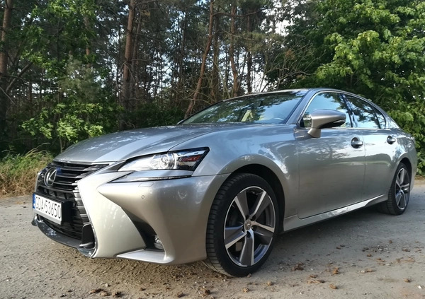 Lexus GS cena 104900 przebieg: 105000, rok produkcji 2017 z Krotoszyn małe 379